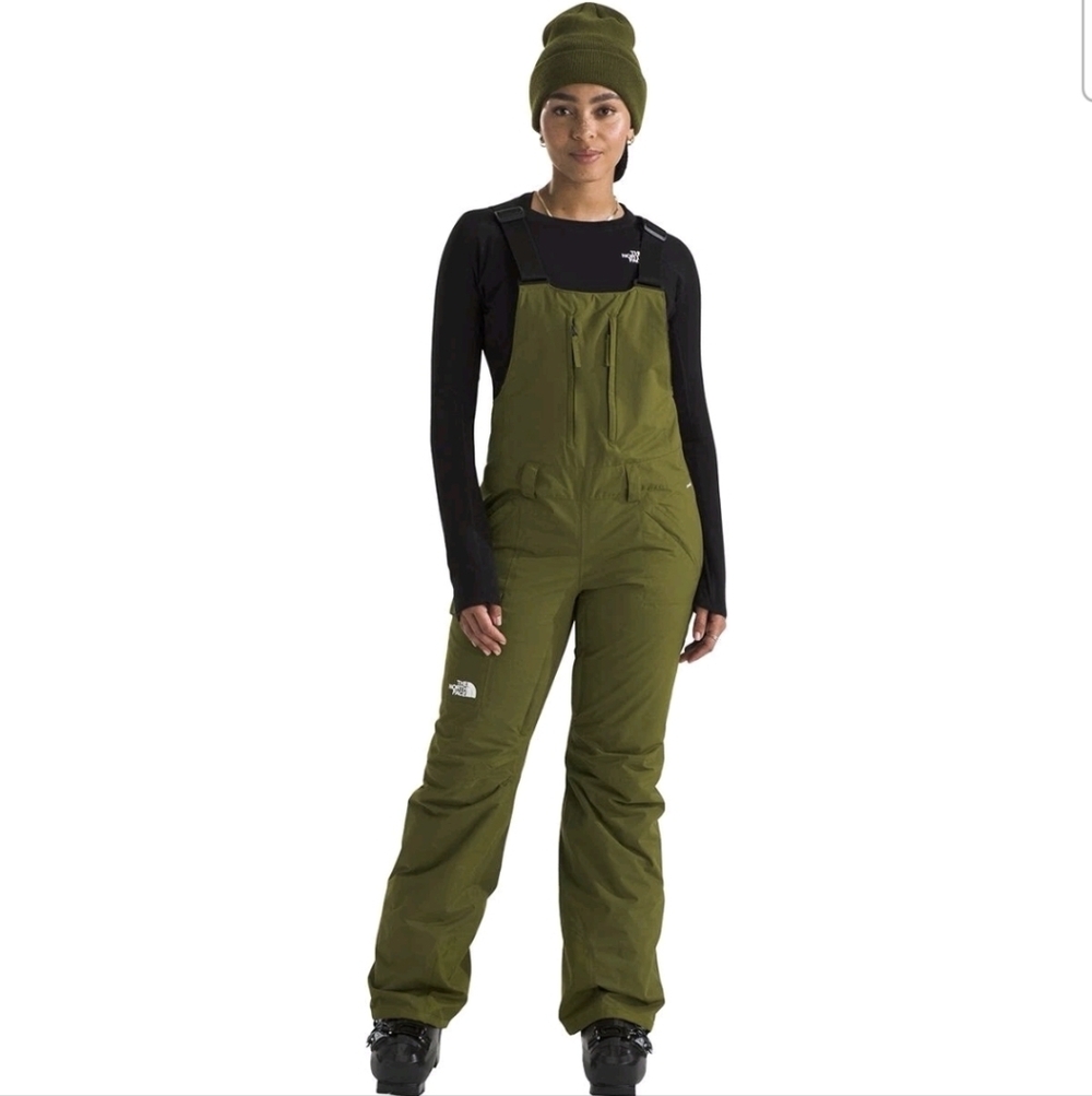 THE NORTH FACE NEW Freedom Insulated Snow Bibs - Picture 1 of 15
